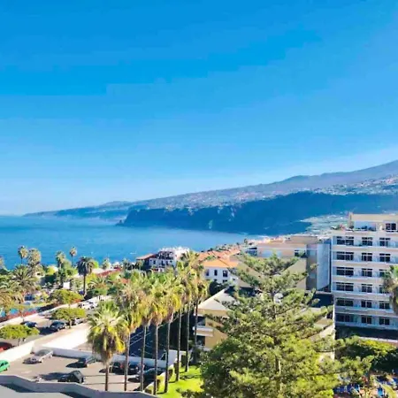 Διαμέρισμα With One Bedroom In Puerto De La Cruz With Wonderful Sea View Shared Pool Enclosed Garden 900 Km From The Beach Tenerife Island